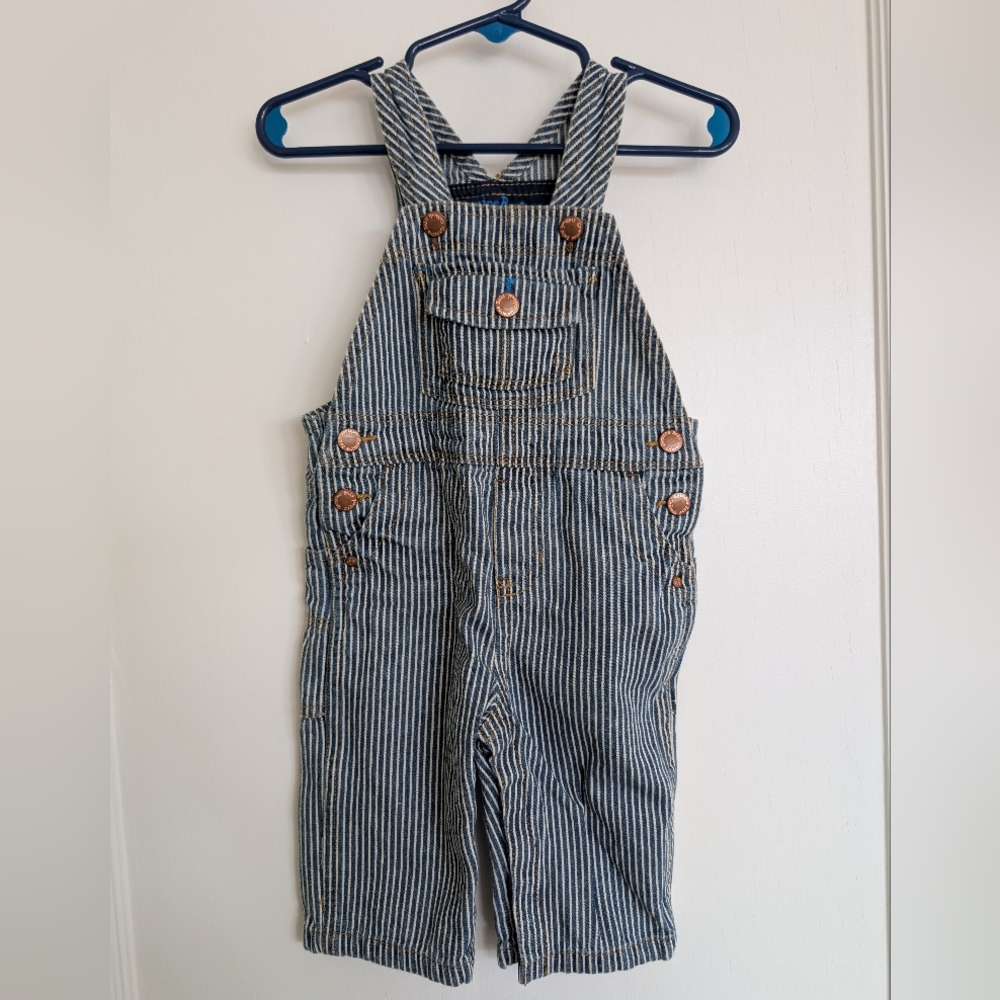 Oshkosh Pinstripe Oberalls Baby Boy